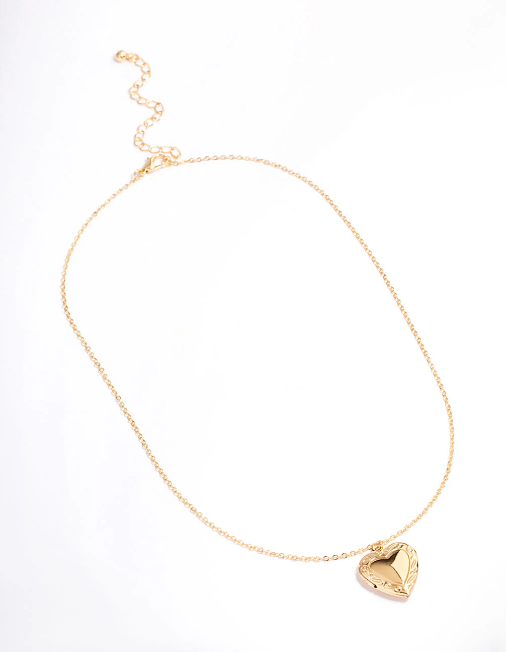 Gold Mixed Textured Cross Necklace - Image 3
