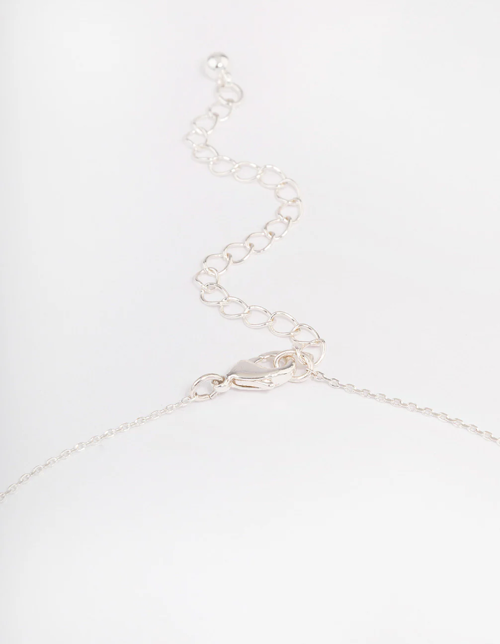 Silver Flower Earrings Jewellery Set - Image 3