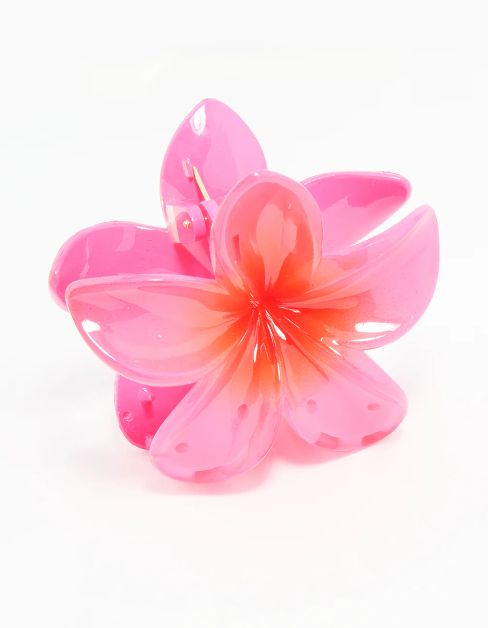 Watermelon Frangipani Hair Claw Clip - Image 2