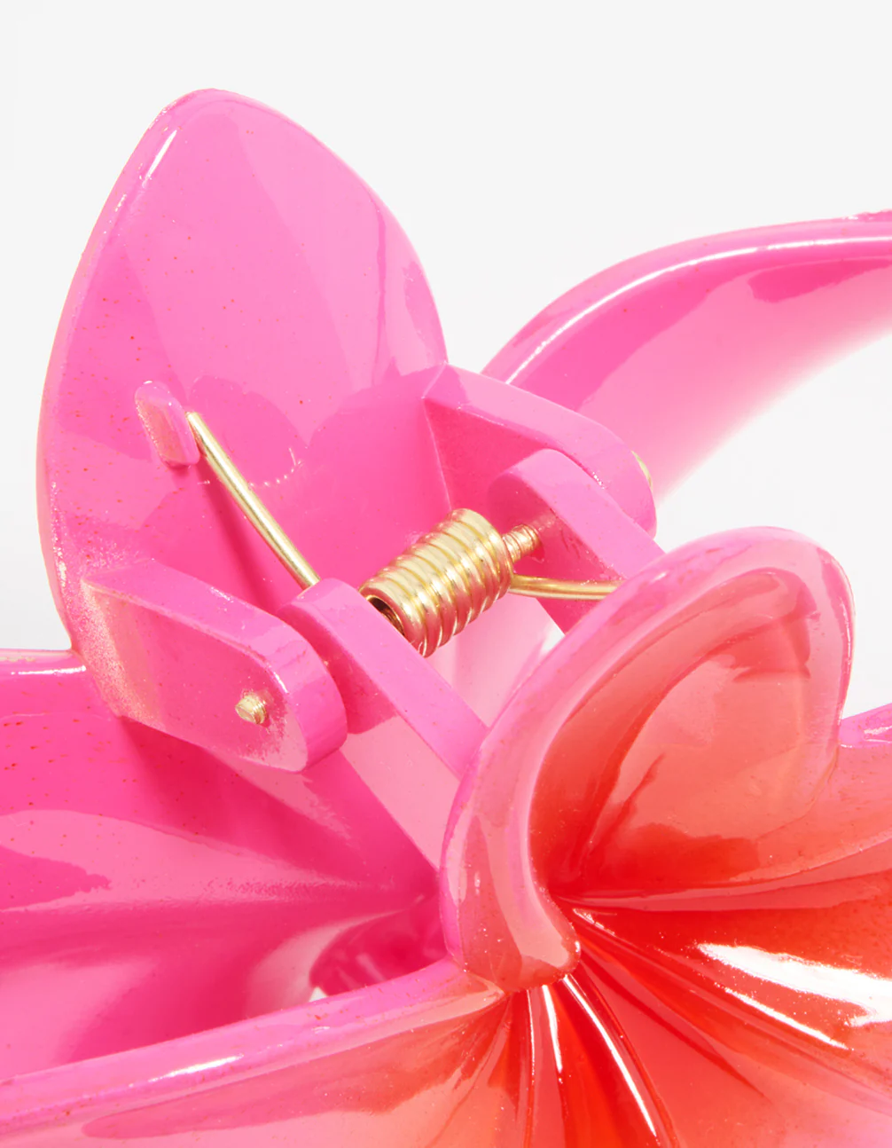 Watermelon Frangipani Hair Claw Clip - Image 3