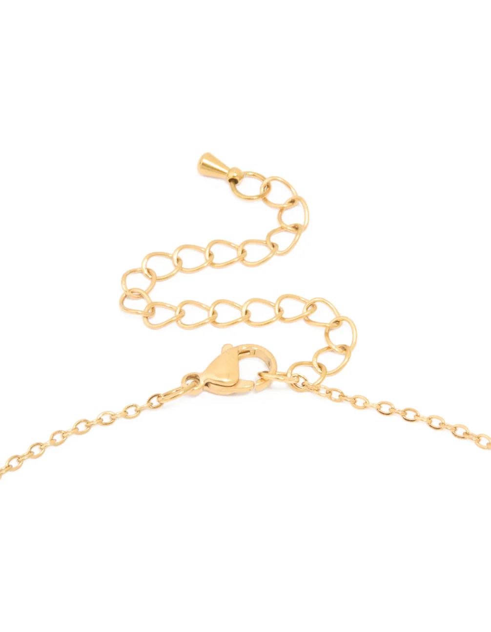Waterproof Gold Plated Stainless Steel Angel Number 444 Necklace - Image 5