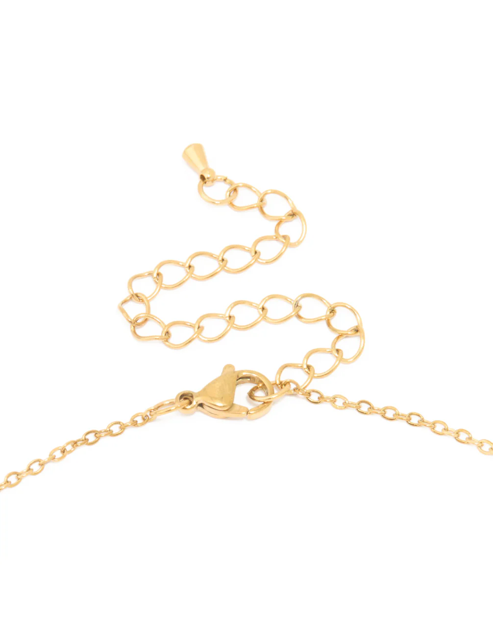 Waterproof Gold Plated Stainless Steel Angel Number 666 Necklace - Image 3