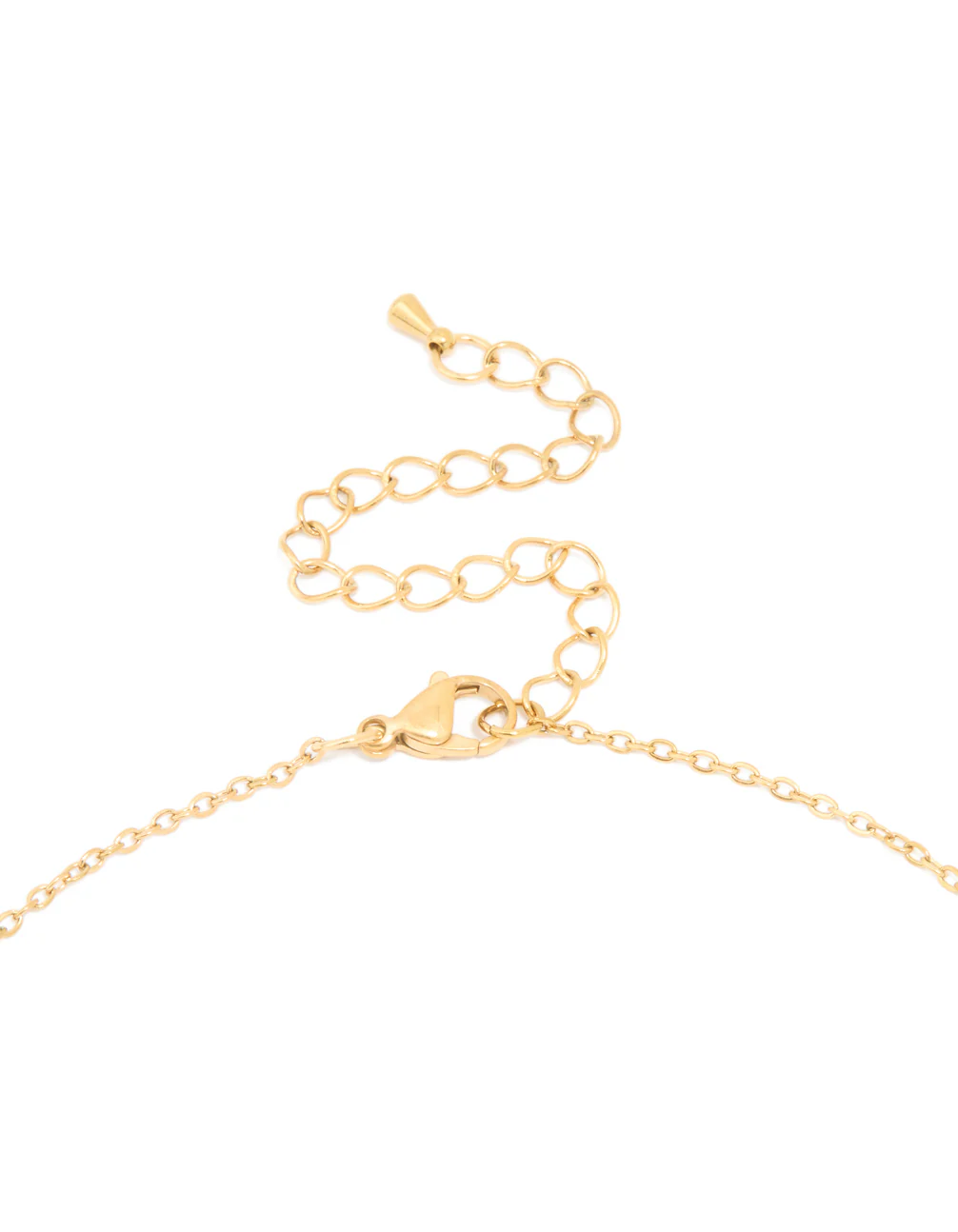 Waterproof Gold Plated Stainless Steel Angel Number 777 Necklace - Image 5