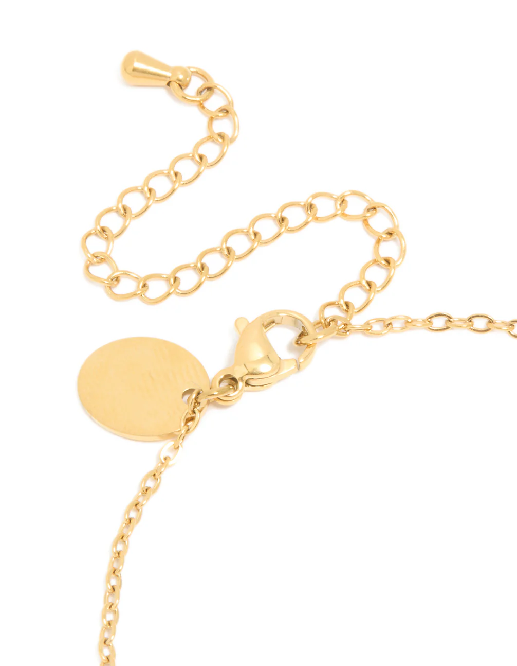 Waterproof Gold Plated Stainless Steel April Cubic Zirconia Birthstone Bracelet - Image 5