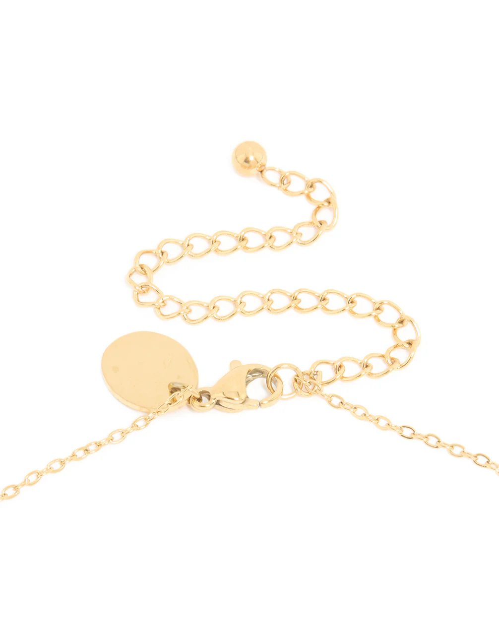 Waterproof Gold Plated Stainless Steel Birth Flower June Rose Necklace - Image 5