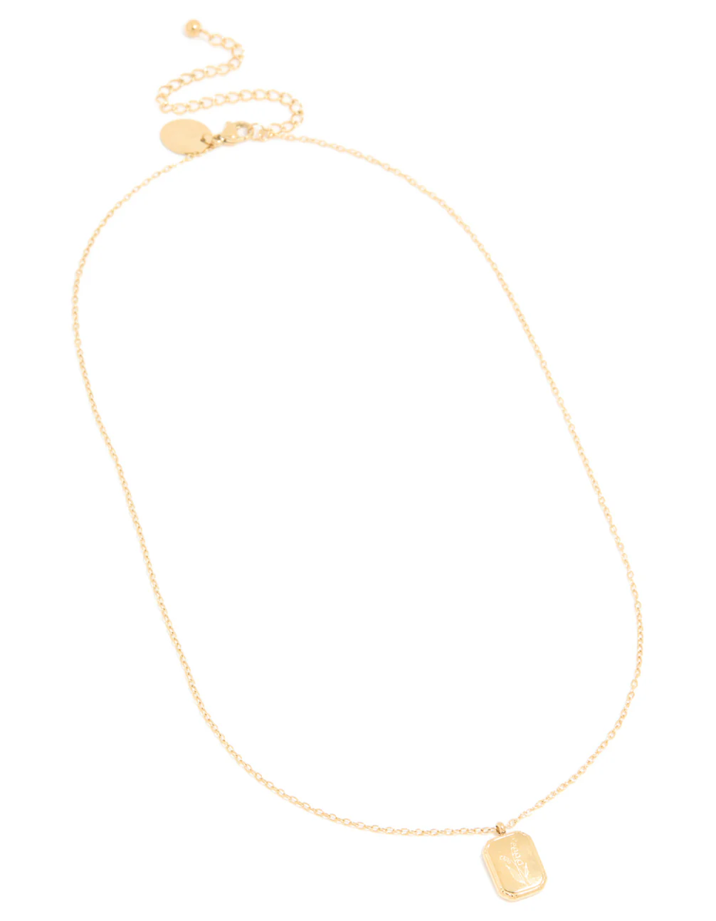 Waterproof Gold Plated Stainless Steel Birth Flower May Hawthorn Necklace - Image 4