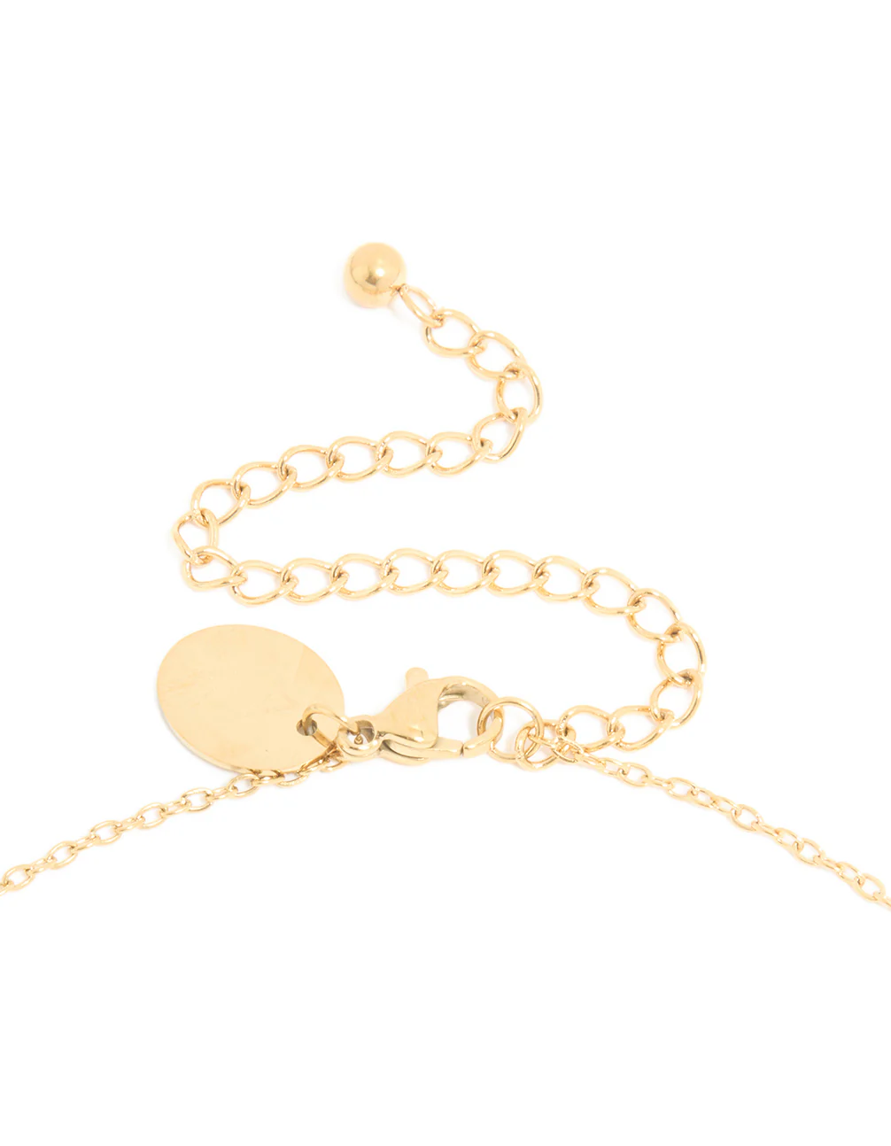 Waterproof Gold Plated Stainless Steel Birth Flower May Hawthorn Necklace - Image 5