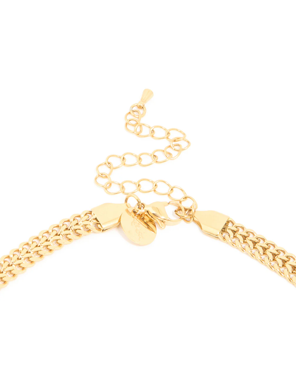 Waterproof Gold Plated Stainless Steel Box Chain Necklace - Image 5