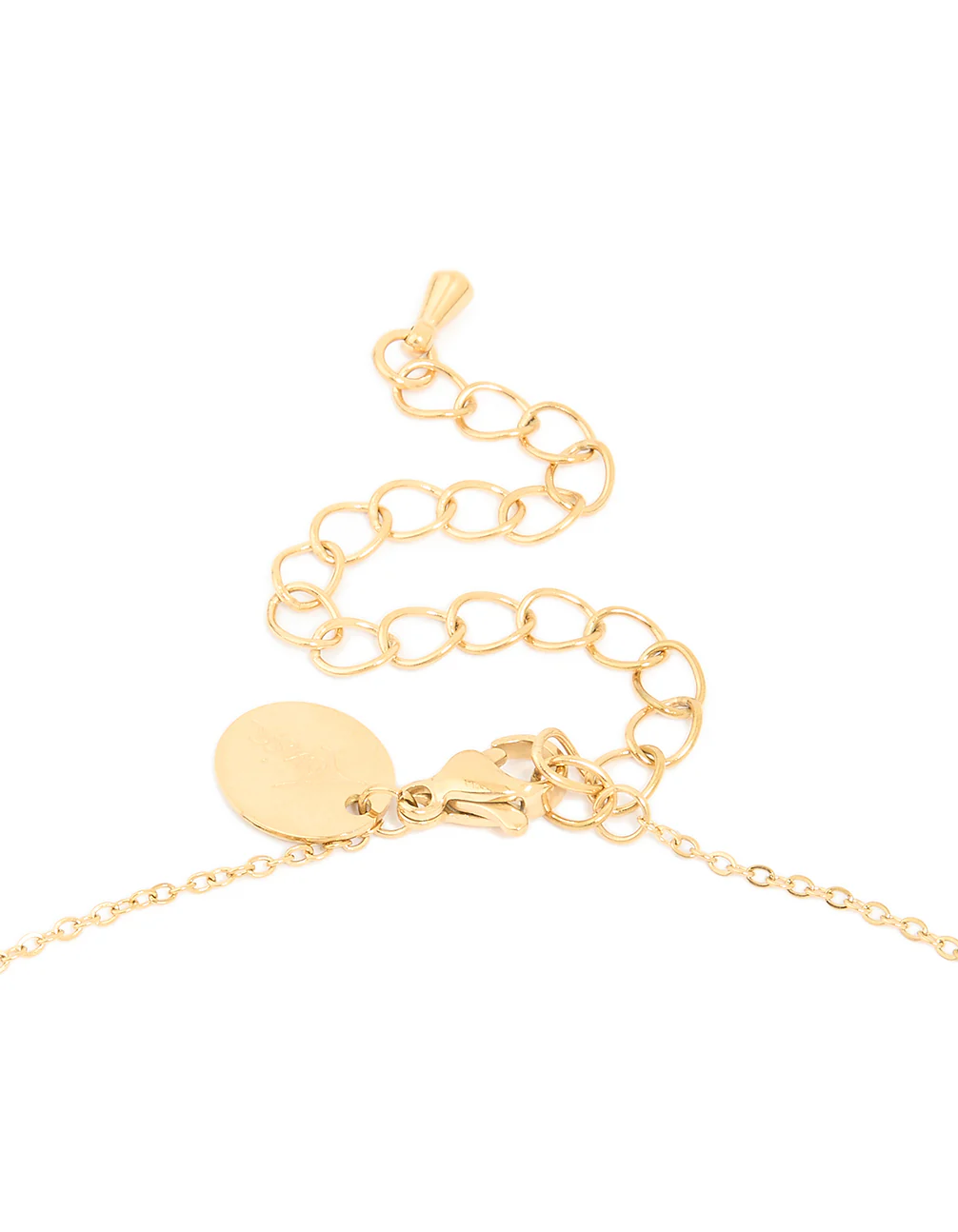 Waterproof Gold Plated Stainless Steel Cubic Zirconia Fine Cross Necklace - Image 5