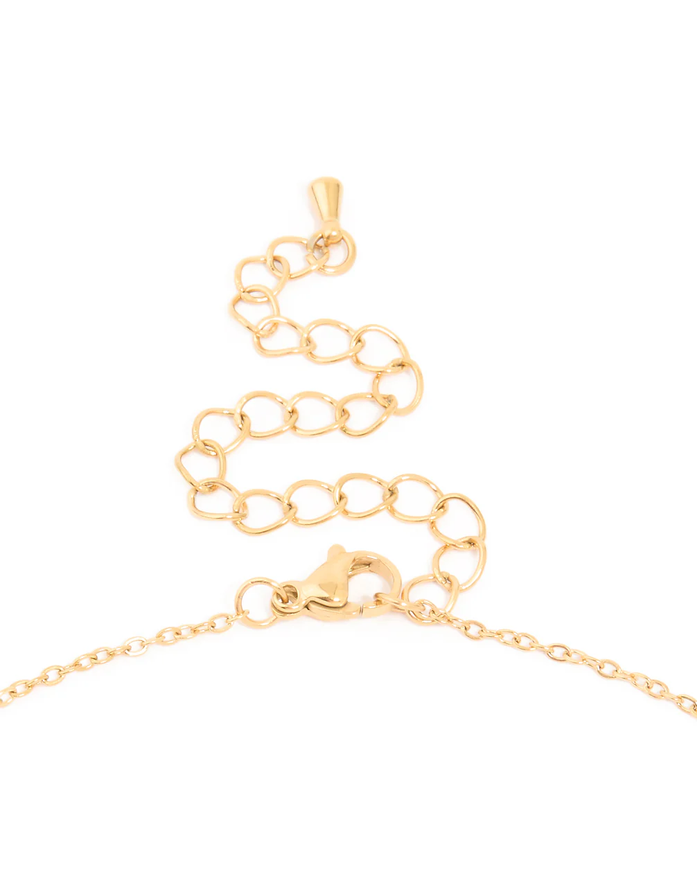 Waterproof Gold Plated Stainless Steel Cubic Zirconia Mini Butterfly Necklace - Image 5