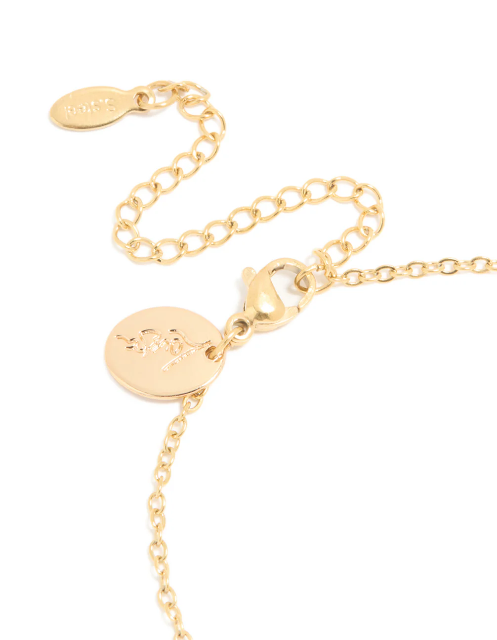 Waterproof Gold Plated Stainless Steel Cubic Zirconia Sagittarius Zodiac Sign Bracelet - Image 5