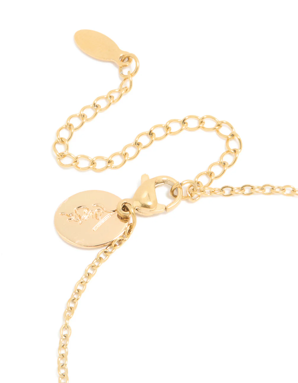 Waterproof Gold Plated Stainless Steel Cubic Zirconia Scorpio Zodiac Sign Bracelet - Image 5