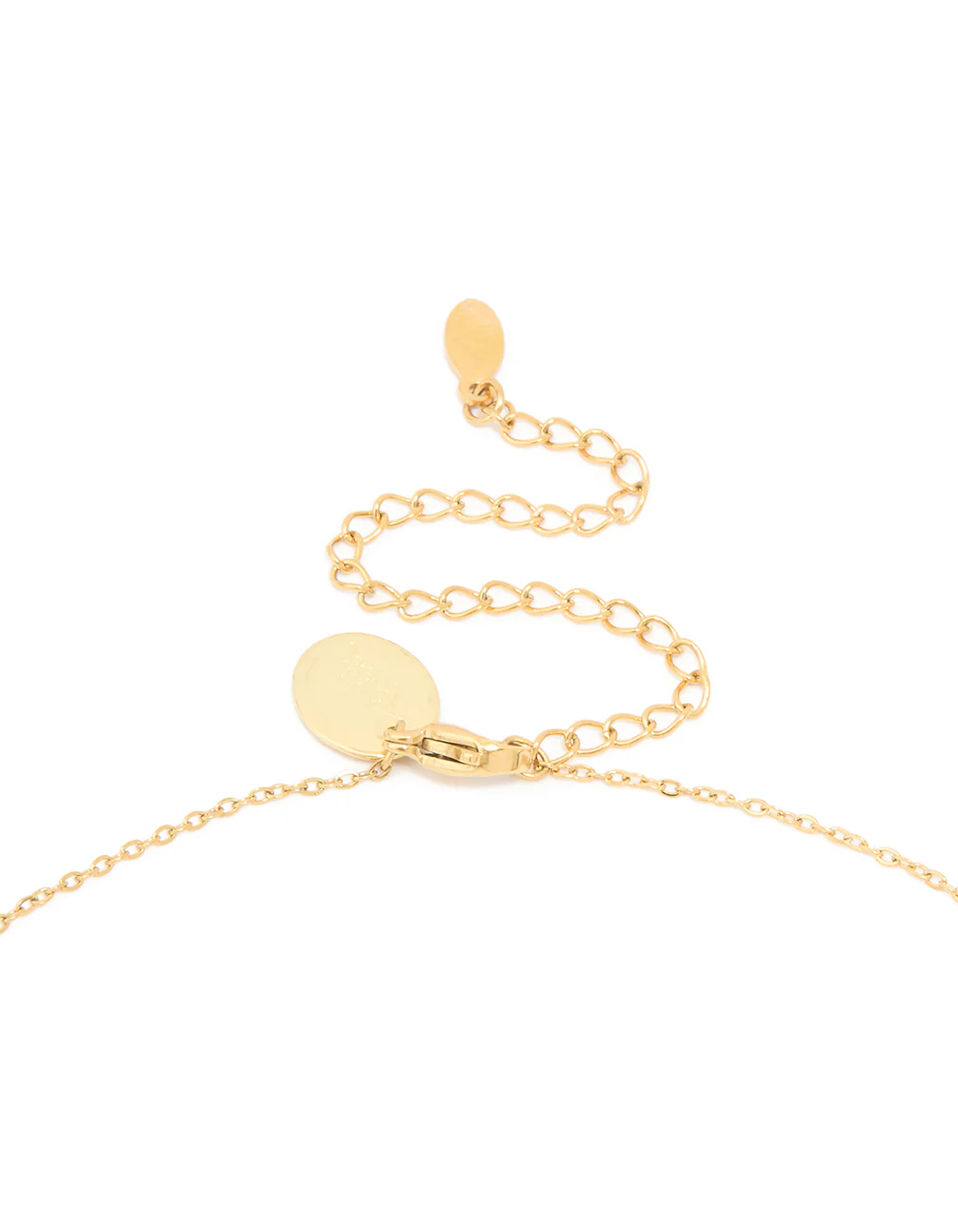 Waterproof Gold Plated Stainless Steel Cubic Zirconia Taurus Zodiac Sign Necklace - Image 5