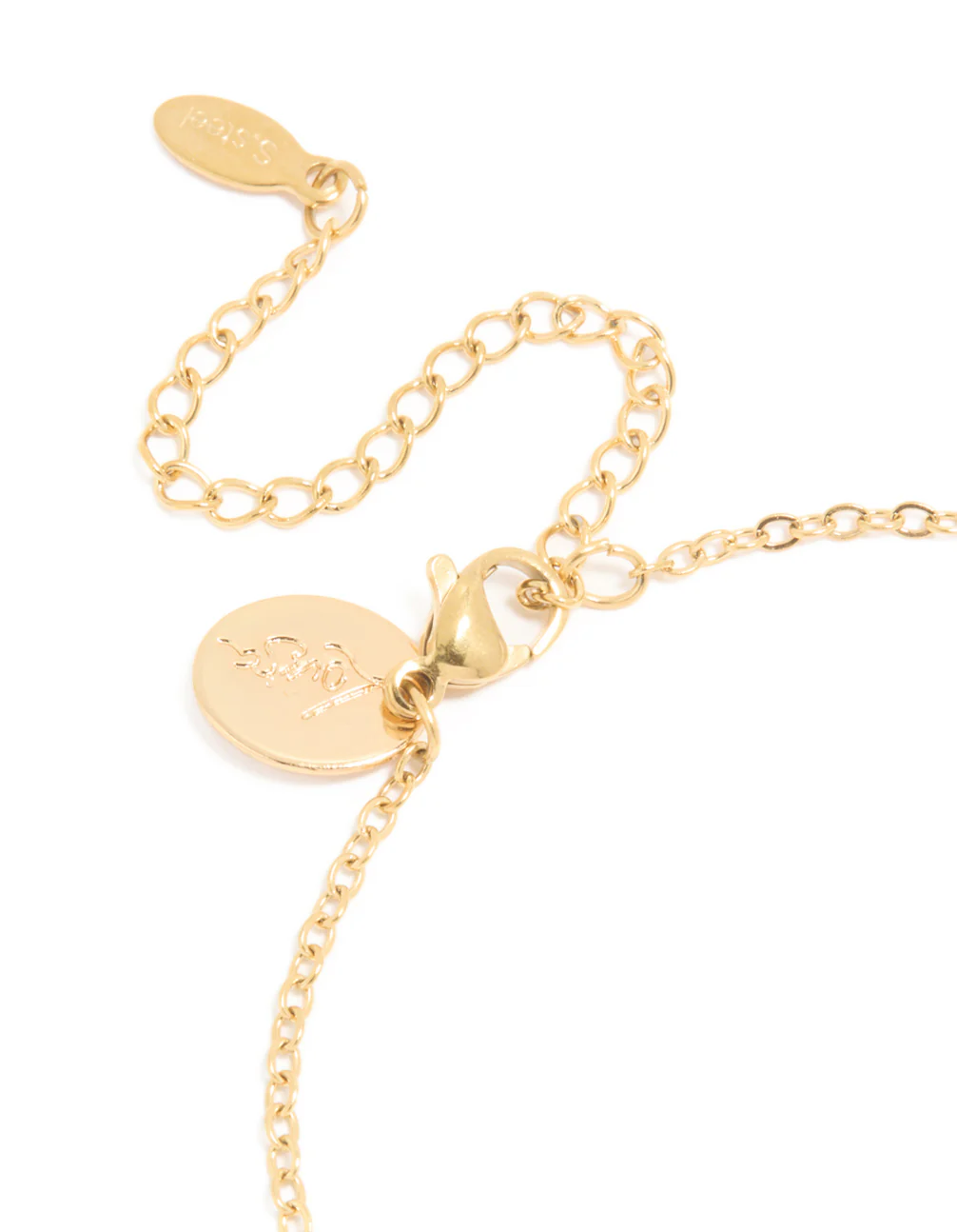 Waterproof Gold Plated Stainless Steel Cubic Zirconia Virgo Zodiac Sign Bracelet - Image 5