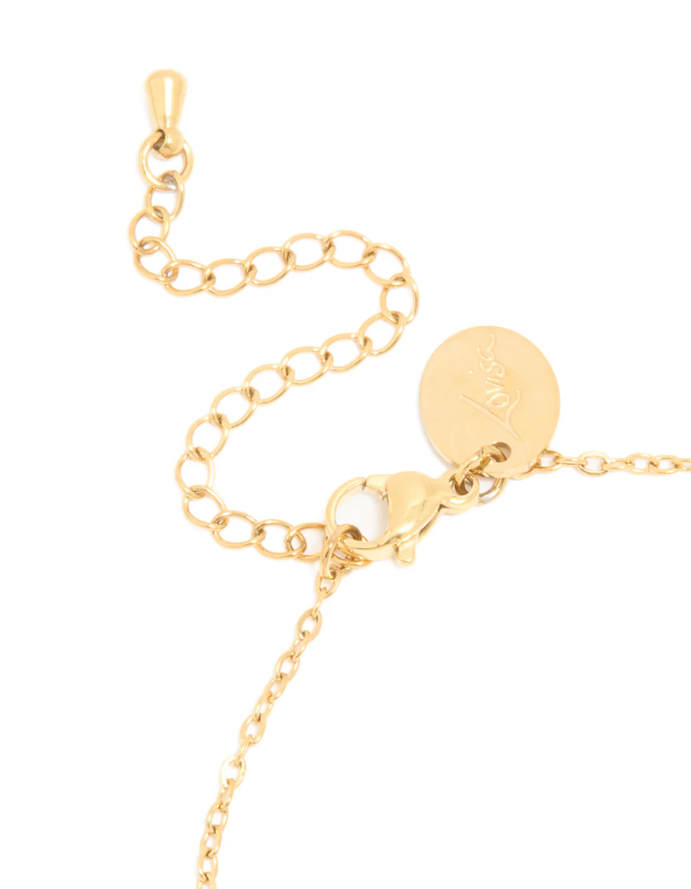 Waterproof Gold Plated Stainless Steel December Blue Cubic Zirconia Birthstone Bracelet - Image 5