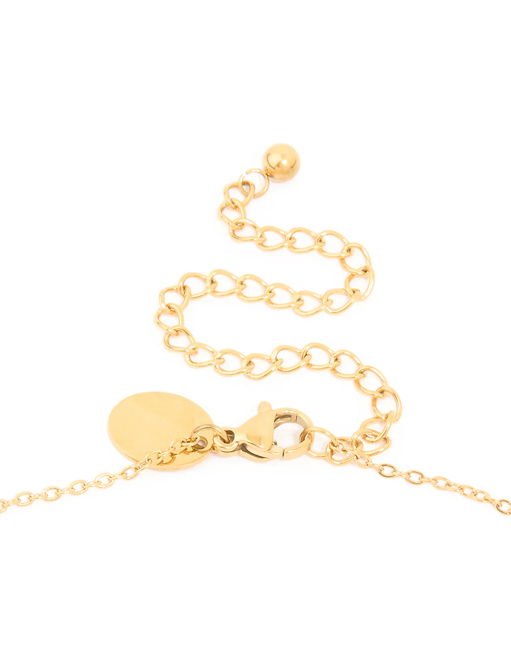 Waterproof Gold Plated Stainless Steel Diamante Mini Pavé Heart Earrings - Image 5