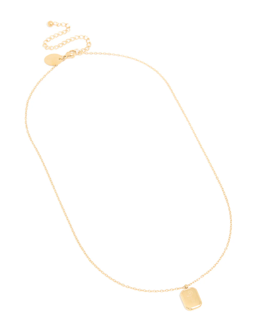 Waterproof Gold Plated Stainless Steel February Birth Flower Violet Necklace - Image 4