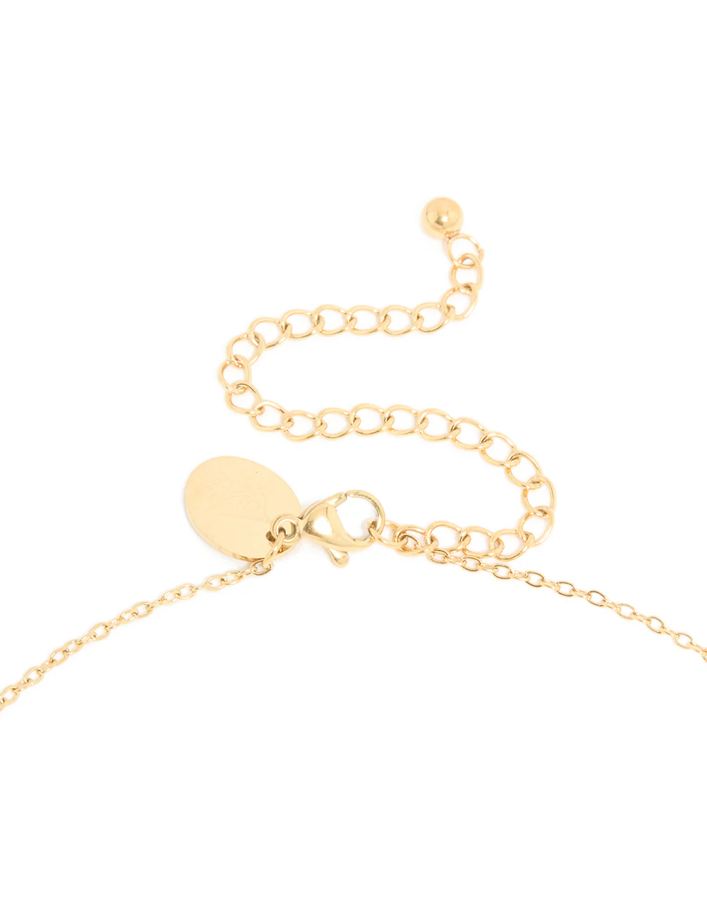 Waterproof Gold Plated Stainless Steel Flower April Daisy Necklace - Image 5