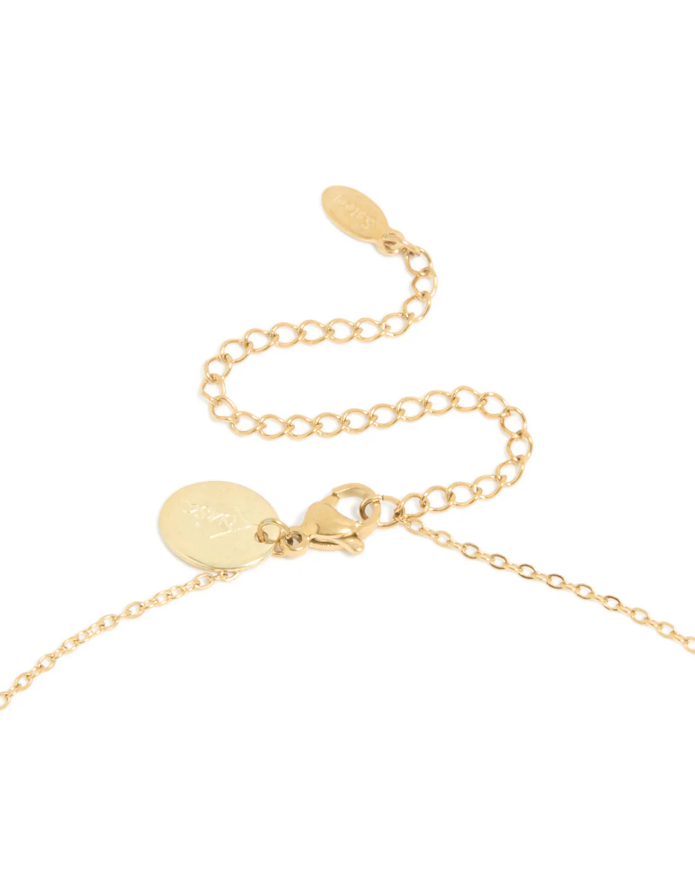 Waterproof Gold Plated Stainless Steel Gothic Cross Necklace - Image 5