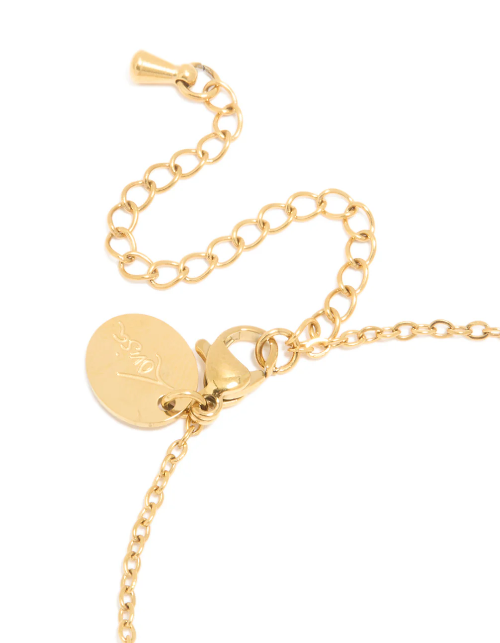 Waterproof Gold Plated Stainless Steel July Red Cubic Zirconia Birthstone Bracelet - Image 5