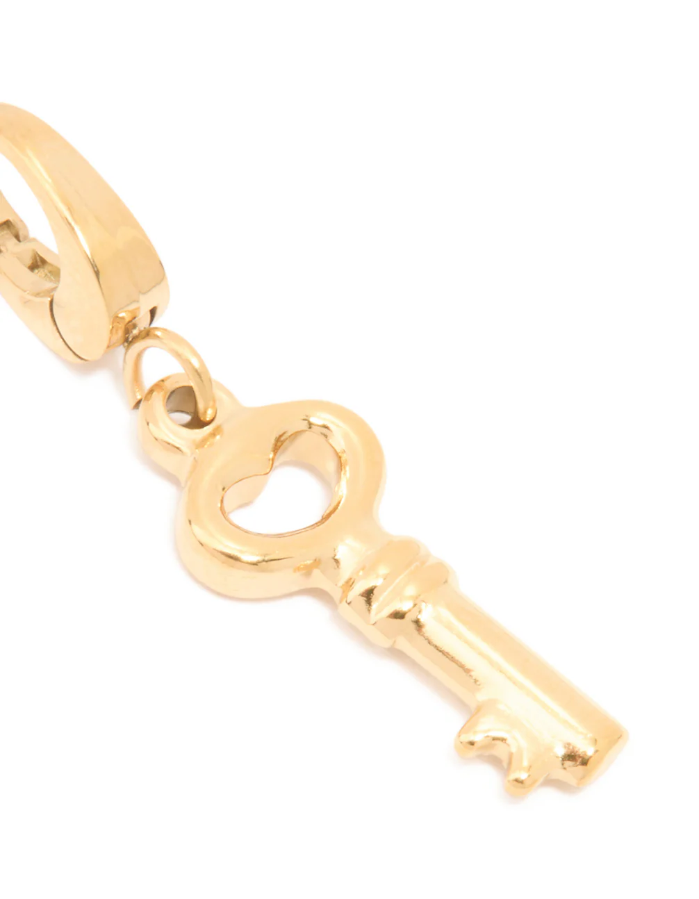 Waterproof Gold Plated Stainless Steel Key Charm - Image 2