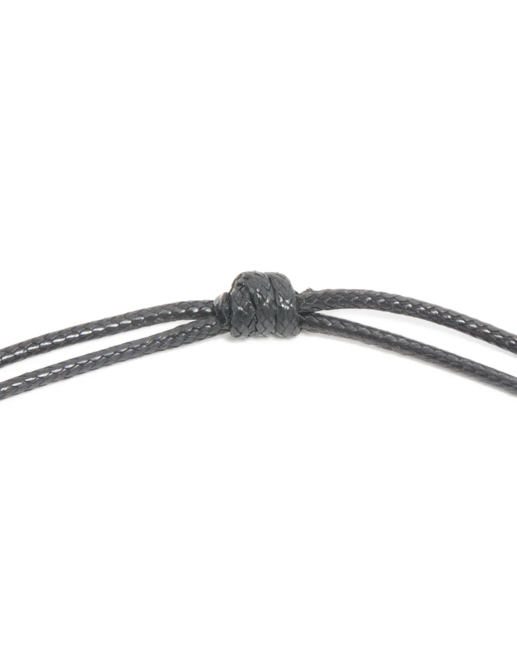 Waterproof Gold Plated Stainless Steel Large Open Pendant Cord Necklace - Image 3