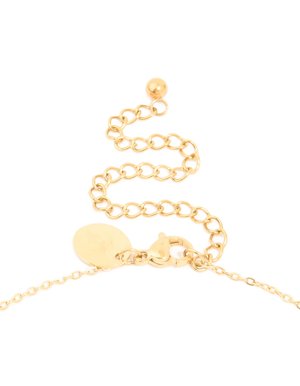 Waterproof Gold Plated Stainless Steel Micro Hearts Necklace - Image 5
