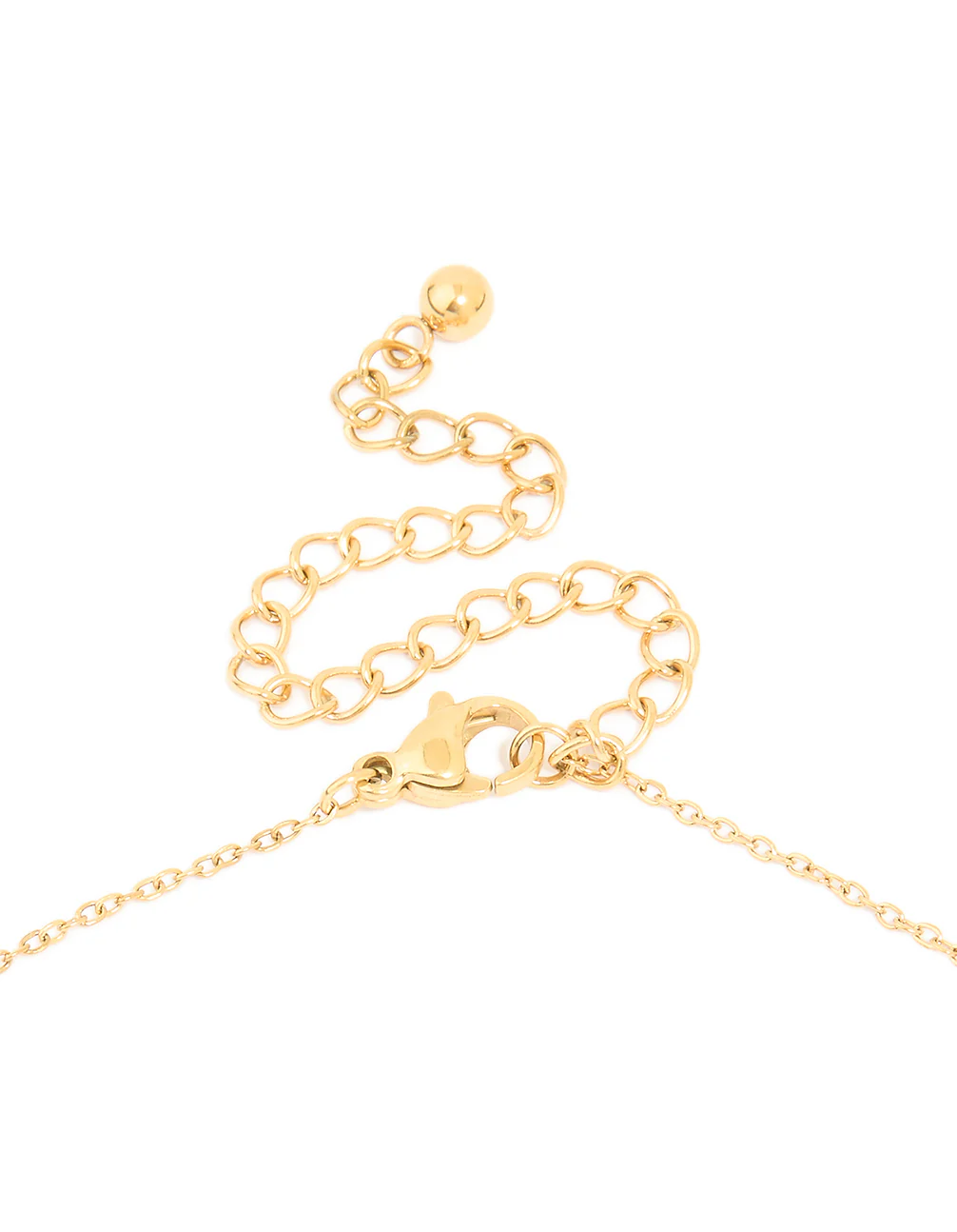 Waterproof Gold Plated Stainless Steel Mini Cherry Charms Necklace - Image 5