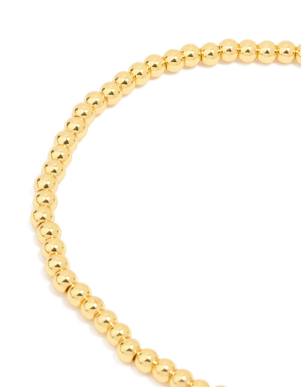 Waterproof Gold Plated Stainless Steel Moon Stretch Bracelet - Image 3