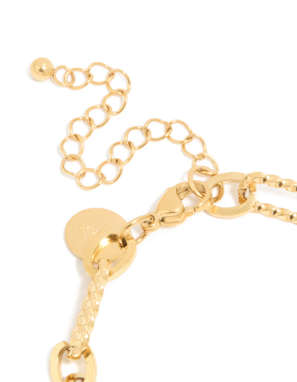 Waterproof Gold Plated Stainless Steel Multi-Link Chain Bracelet - Image 3