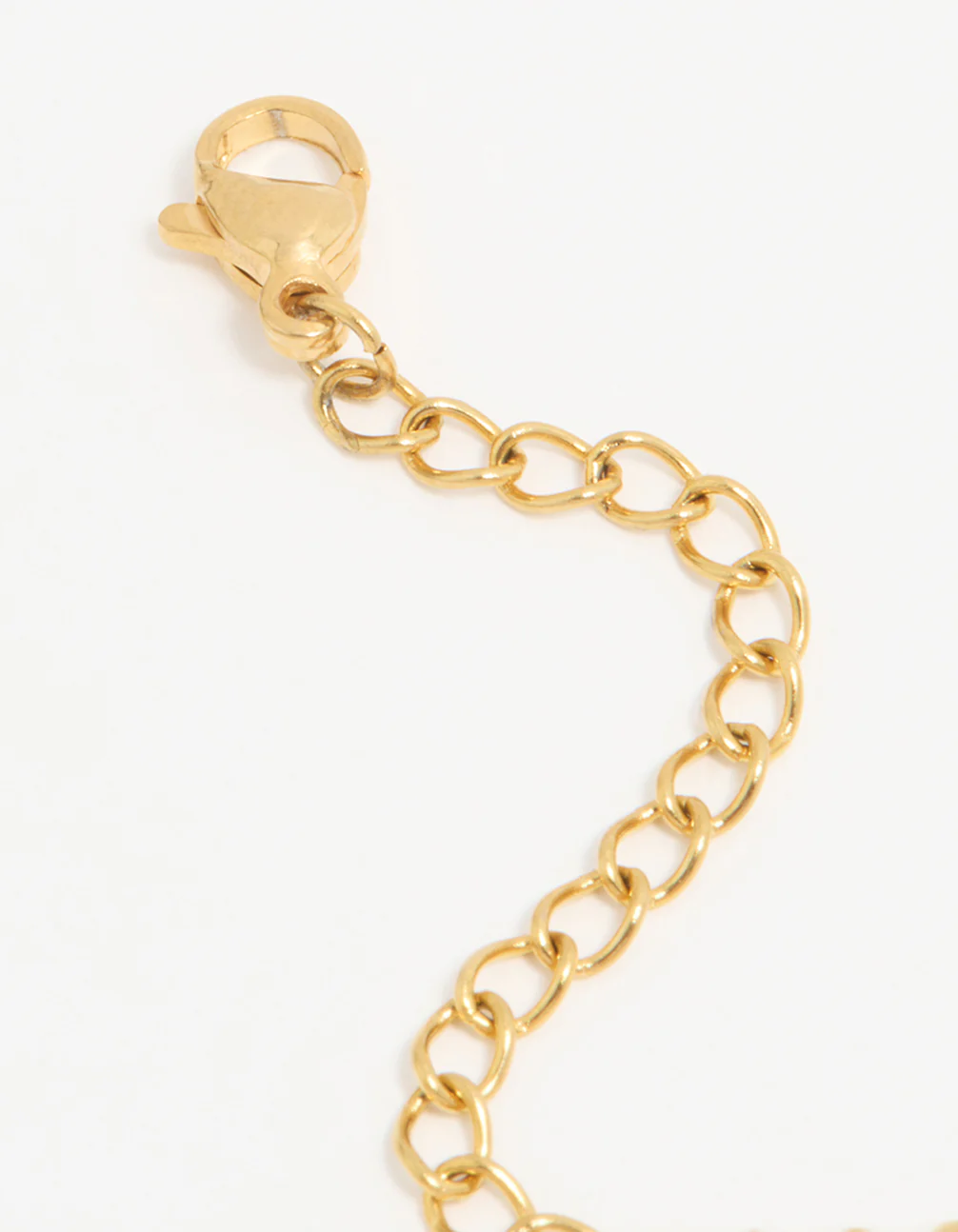Waterproof Gold Plated Stainless Steel Necklace Extender Chain - Image 2