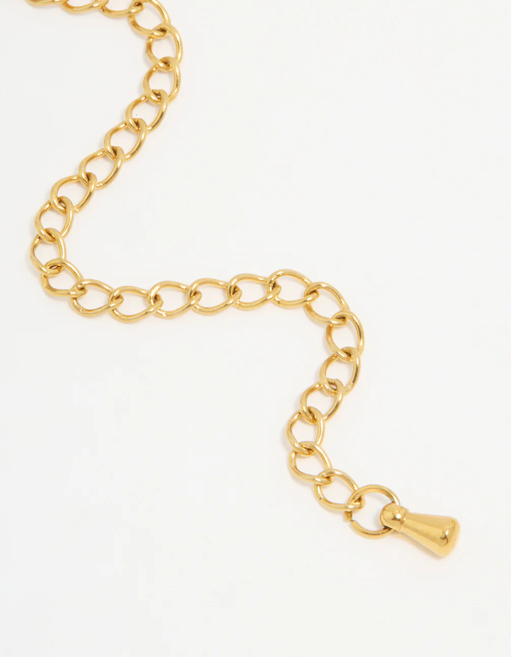 Waterproof Gold Plated Stainless Steel Necklace Extender Chain - Image 3