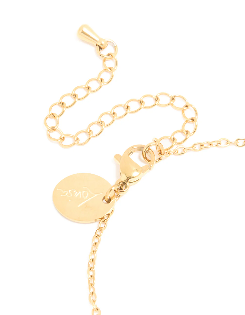 Waterproof Gold Plated Stainless Steel October Pink Cubic Zirconia Birthstone Bracelet - Image 5