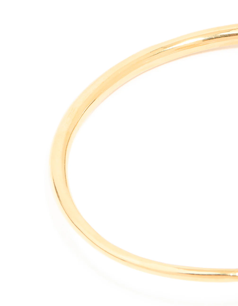 Waterproof Gold Plated Stainless Steel Open Leaf Wrist Cuff - Image 5