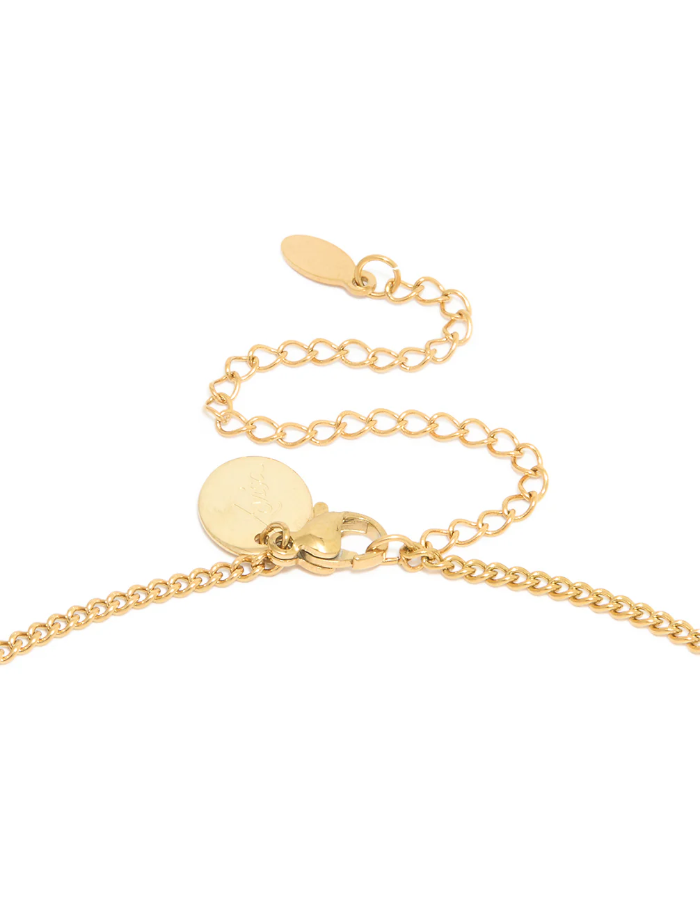 Waterproof Gold Plated Stainless Steel Sagittarius Circle  Zodiac Sign Necklace - Image 5