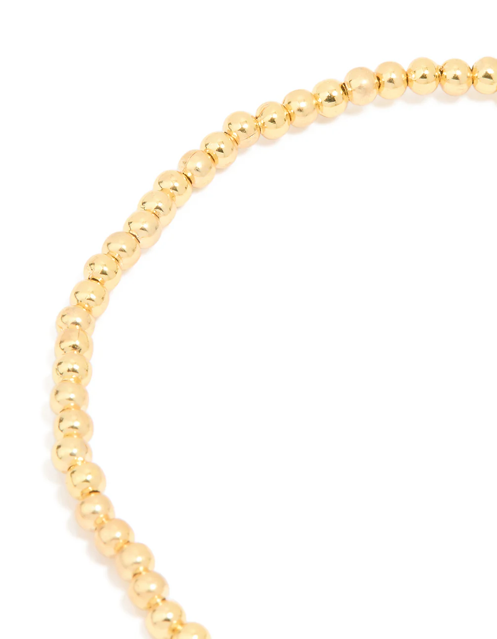 Waterproof Gold Plated Stainless Steel 'Te Amo' Stretch Bracelet - Image 3