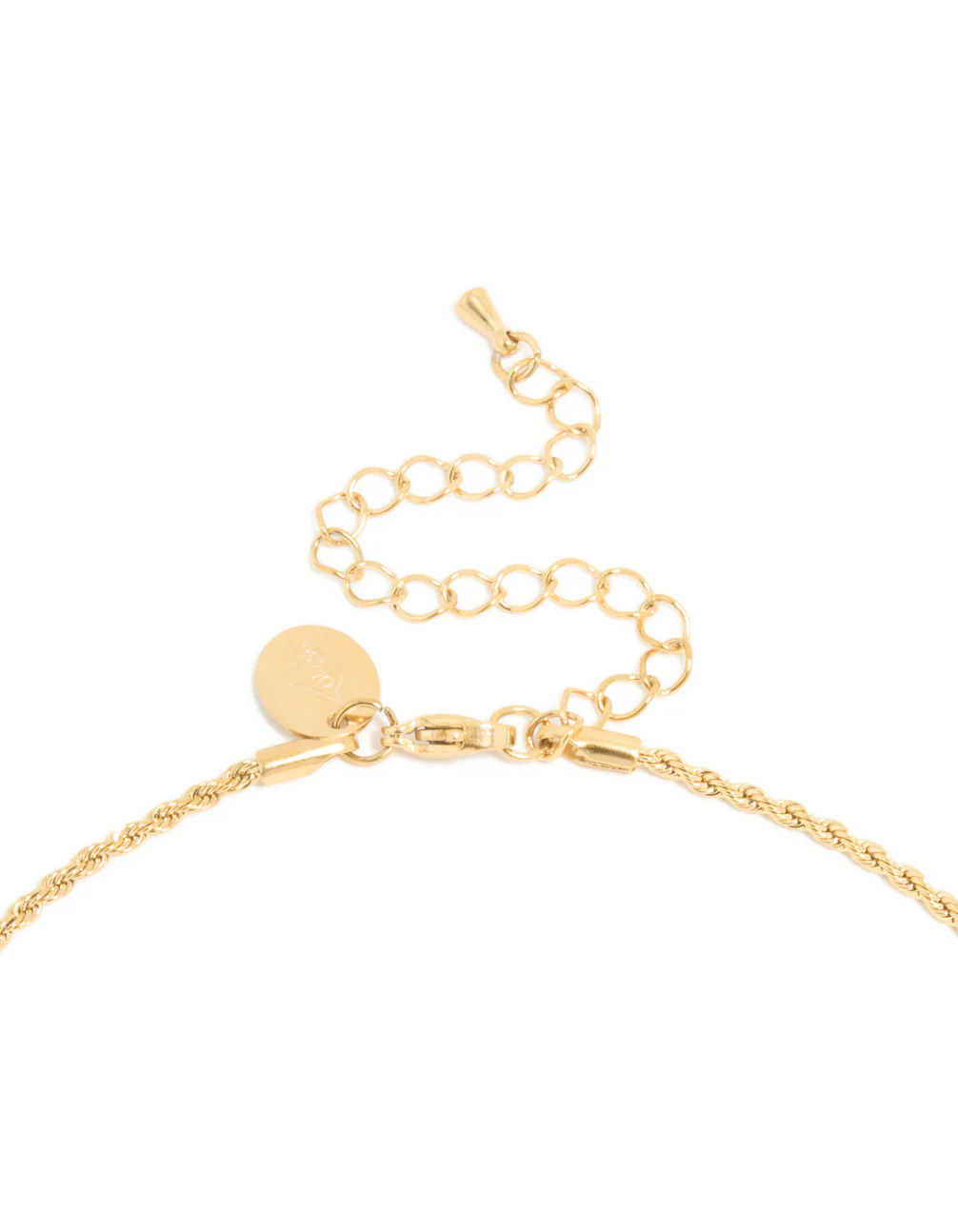 Waterproof Gold Plated Stainless Steel Tiger's Eye semi Precious Stone Pendant Necklace - Image 5