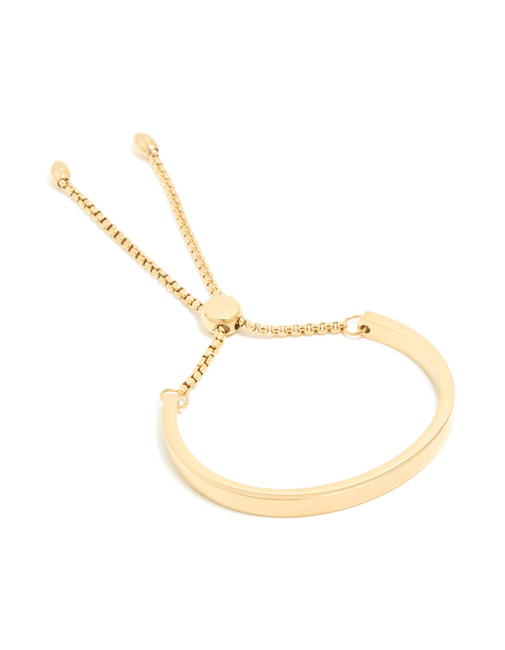 Waterproof Gold Plated Stainless Steel Toggle Bangle - Image 2