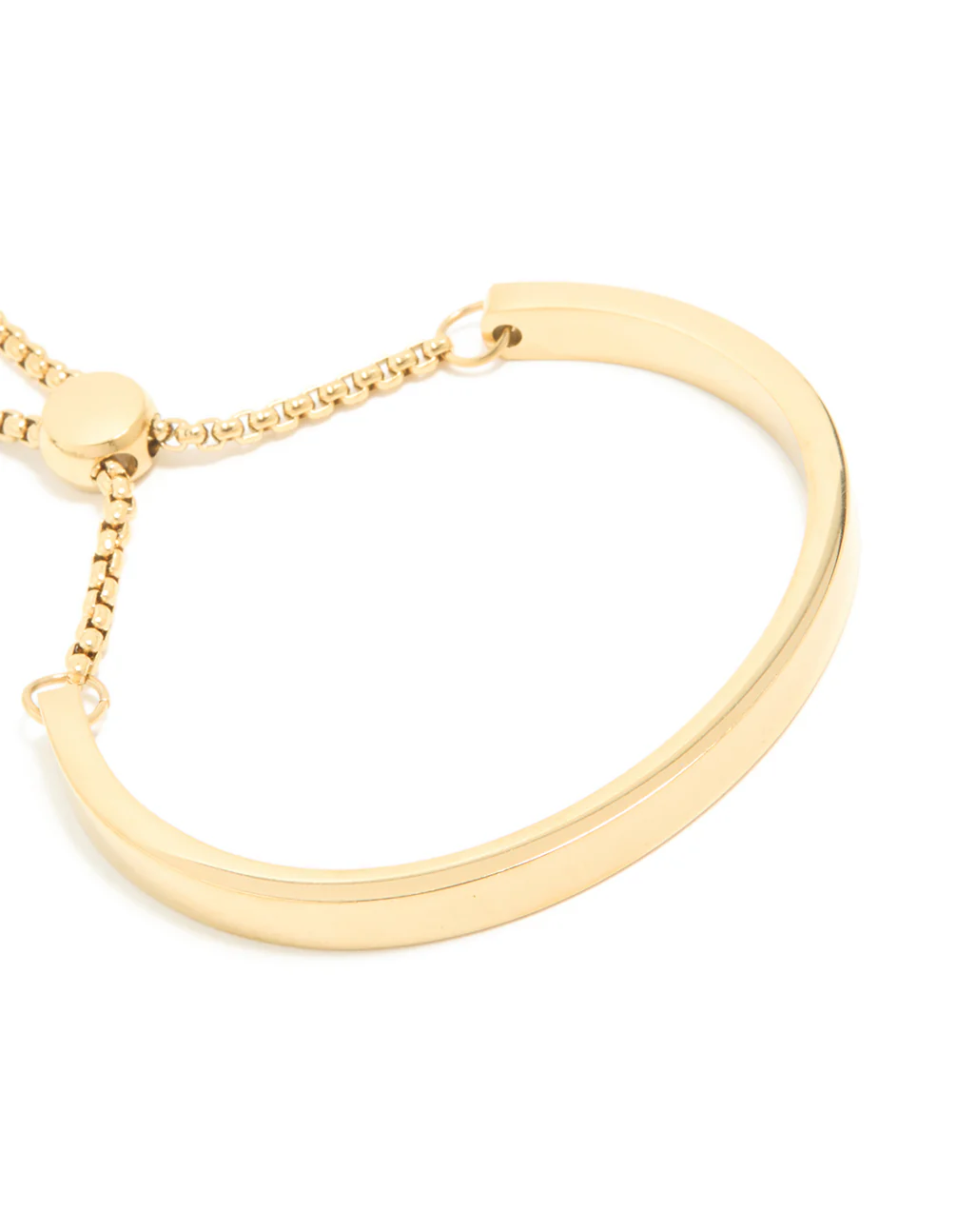 Waterproof Gold Plated Stainless Steel Toggle Bangle - Image 4