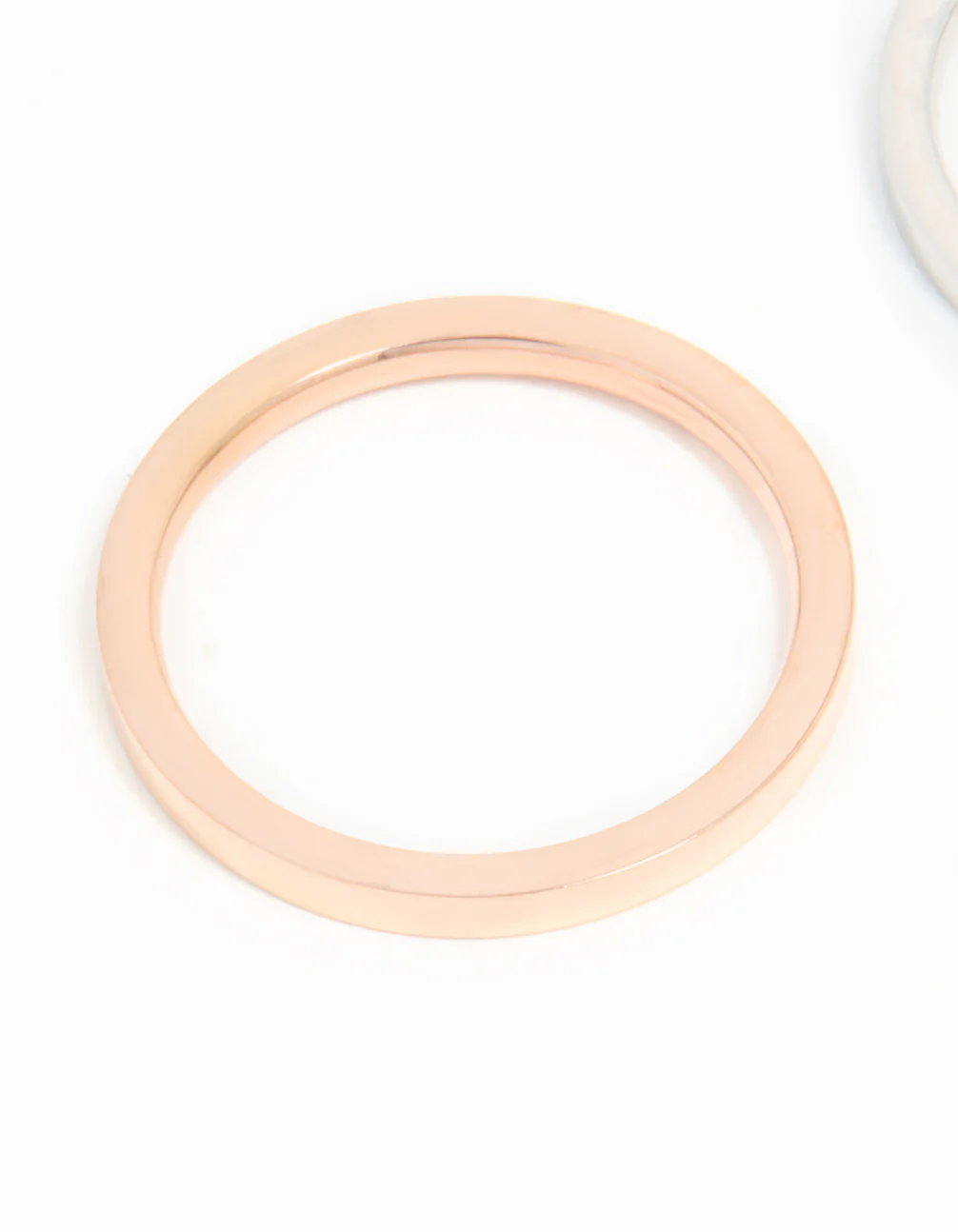 Waterproof Mixed Plated Stainless Steel Stacking Rings 3-Pack - Image 2