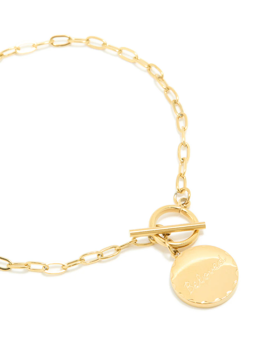 Waterproof Stainless Steel Beloved T & O Bracelet - Image 4