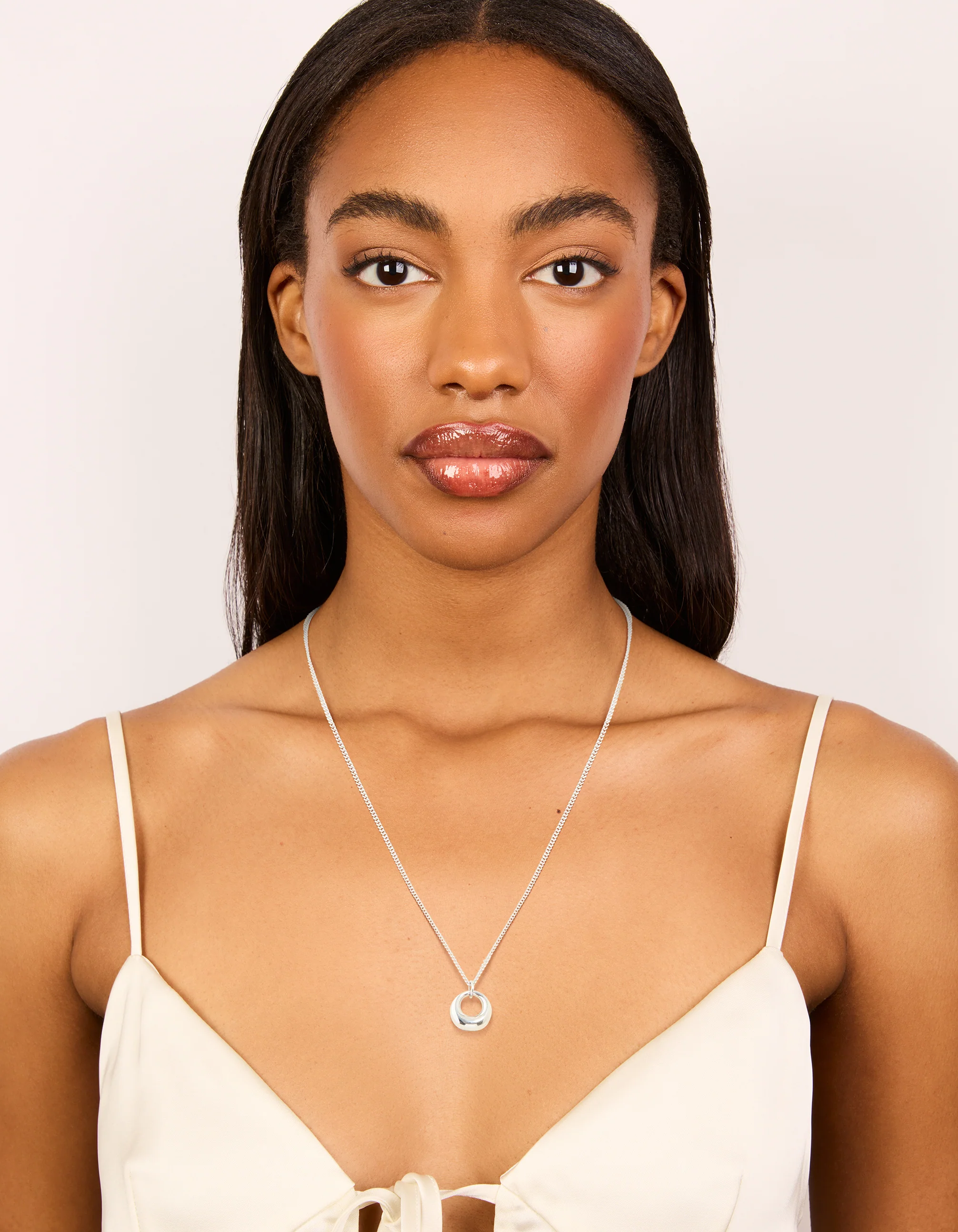 Waterproof Stainless Steel Bold Pendant Necklace - Image 3
