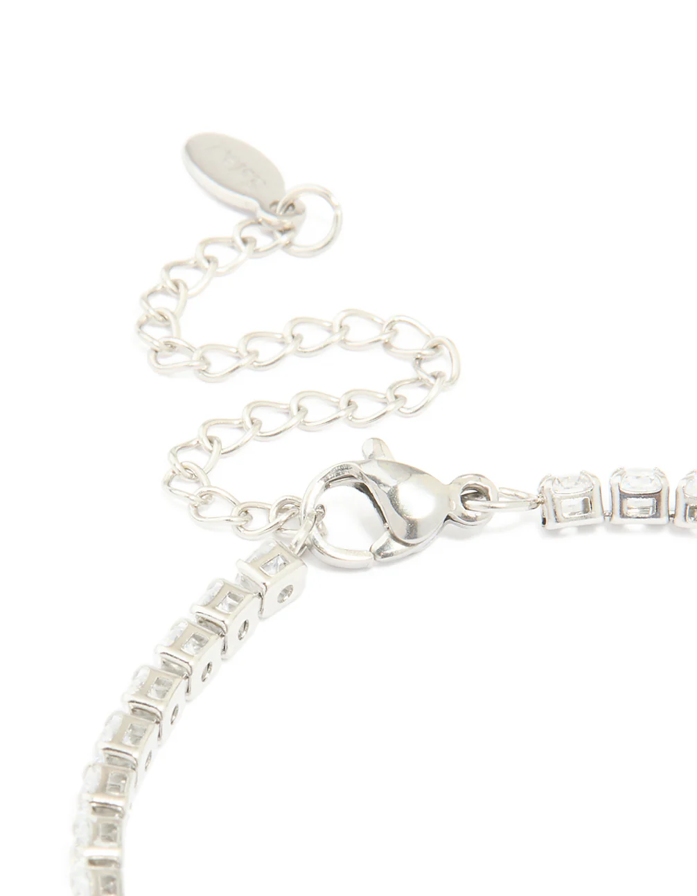 Waterproof Stainless Steel Cubic Zirconia Tennis Bracelet - Image 5