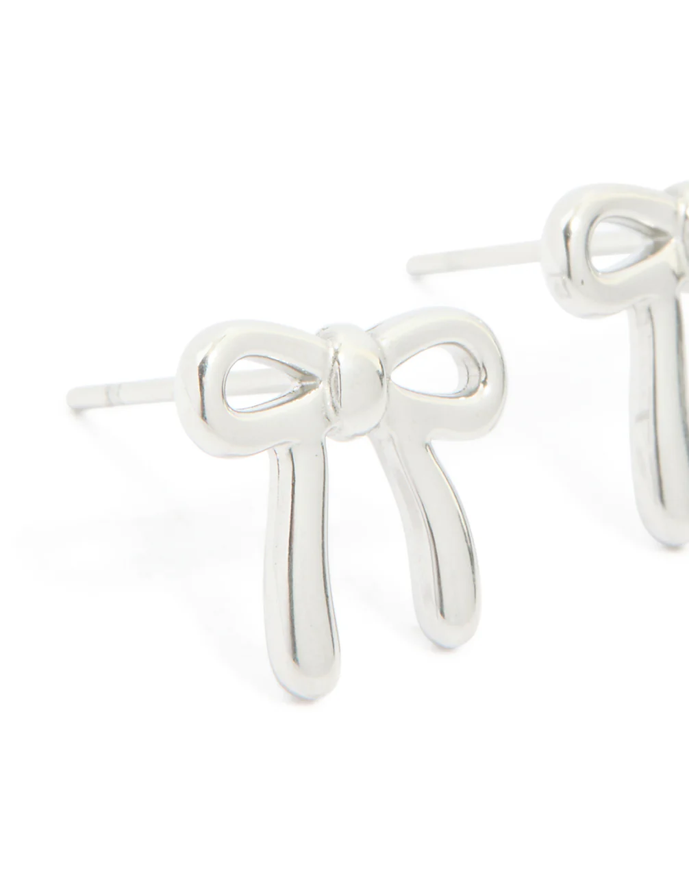Waterproof Stainless Steel Enamel Bow Earrings Made From Stainless Steel - Image 4