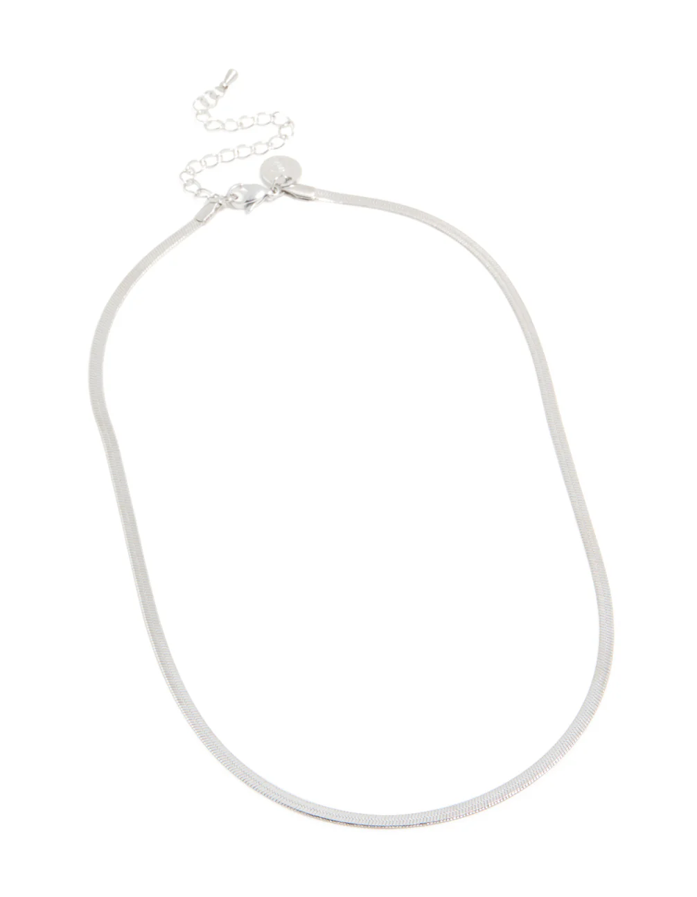 Waterproof Stainless Steel Fine Flat Snake Chain Necklace - Image 4