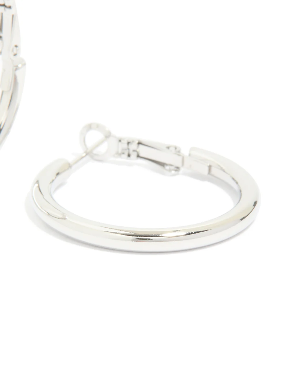 Waterproof Stainless Steel Hoop Earrings 40 MM - Image 3