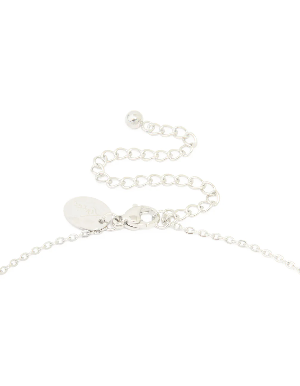 Waterproof Stainless Steel Large Bubble Letter A Necklace - Image 5