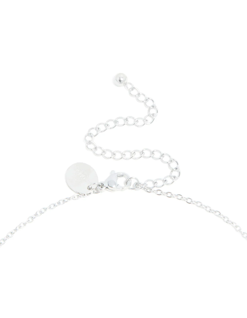 Waterproof Stainless Steel Mini Bubble Letter R Necklace - Image 5