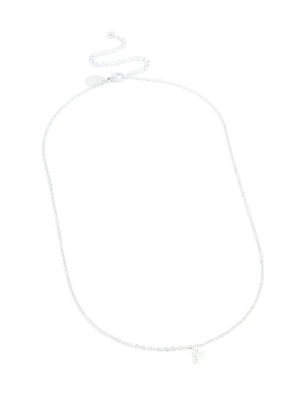 Waterproof Stainless Steel Mini Bubble Letter Y Necklace - Image 4