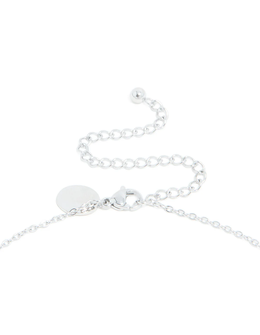 Waterproof Stainless Steel Mini Bubble Letter Y Necklace - Image 5